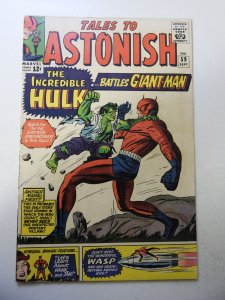 Tales to Astonish #59 (1964) 1st Hulk in title! FN Condition
