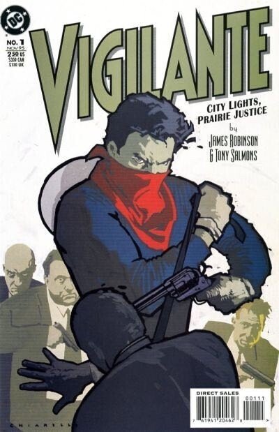 VIGILANTE : CITY LIGHTS, PRAIRIE JUSTICE COMPLETE SET 1-4  DC  1995