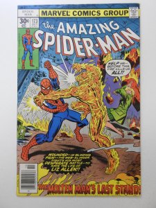 The Amazing Spider-Man #173 (1977) vs The Molten Man! Sharp VG+ Condition!