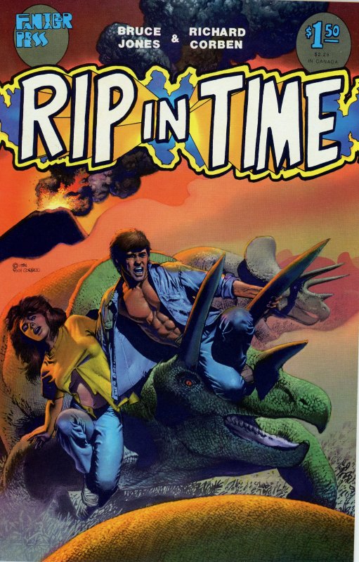 Rip In Time 2  F/VF  Richard Corben 1986 Fantagraphics Press