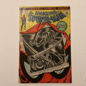 Amazing Spider-Man 113 Fine- Fn- 5.5 First Hammerhead Marvel 1972 B