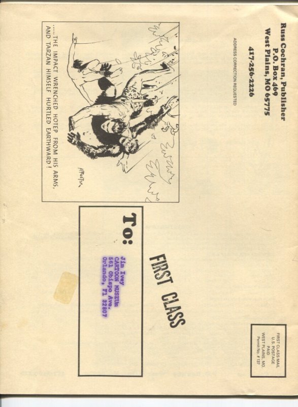 Russ Cochran's Comic Art Catalog #6 1981-Jim Ivey's copy-Jack Davis-Wally Woo...