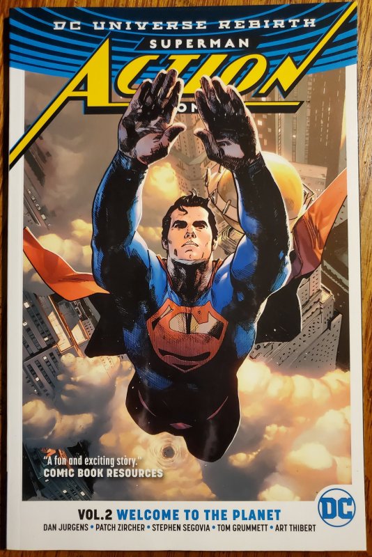 Superman Action Comics Volume 2: Welcome to the Planet TPB (2017)