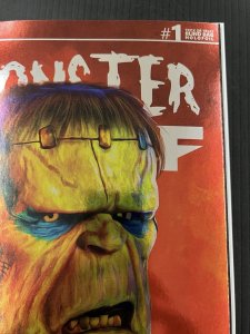 Mark Spears Monster and the Wolf #1 NM A57 Frankenstein Foil IN-HAND PROSHIPPER