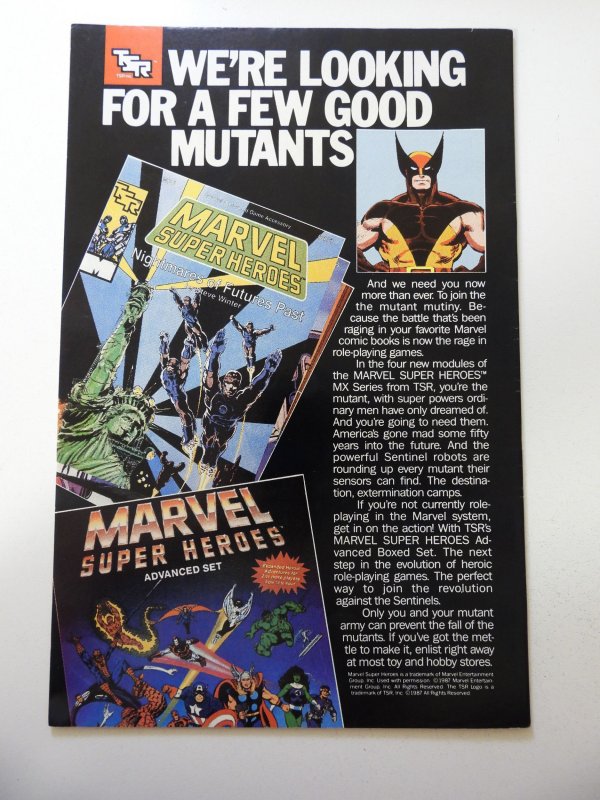 The Uncanny X-Men #227 (1988) FN/VF Condition