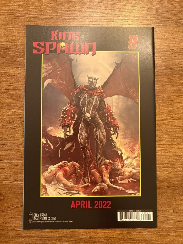 King Spawn # 8 NM 1st Print Variant Cover Image Comic Book McFarlane 10 J280