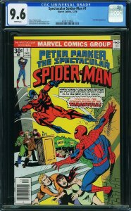 SPECTACULAR SPIDER-MAN #1, CGC 9.6 NM+