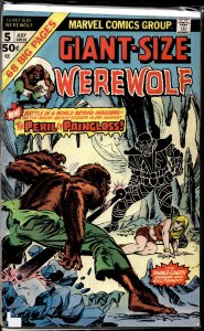 Giant-Size Werewolf #5 (1975) Werewolf by Night