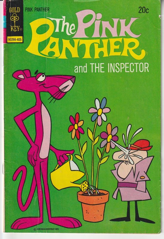 Pink Panther(Gold Key) #19  The Famous Cartoon Character from Peter Sellars !