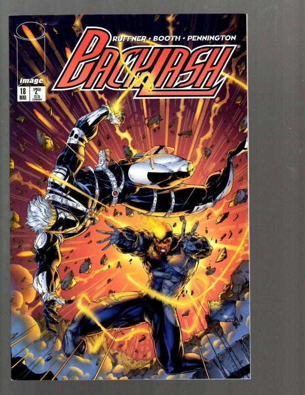 12 Image Comics Backlash #4 10 13 14 15 16 17 18 19 20 21 22 EK22