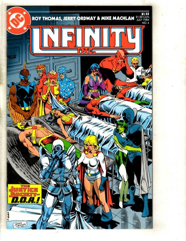 8 Infinity Inc. DC Comics # 1 2 3 4 5 6 7 8 Silver Scarab Fury MF7