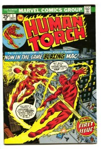 HUMAN TORCH #1-1974-1st issue-Comic Book vg+ 
