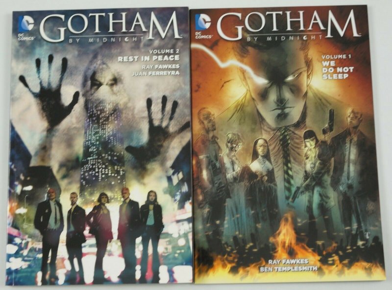 Gotham by Midnight TPB #1-2 VF/NM complete series - DC - ben templesmith fawkes