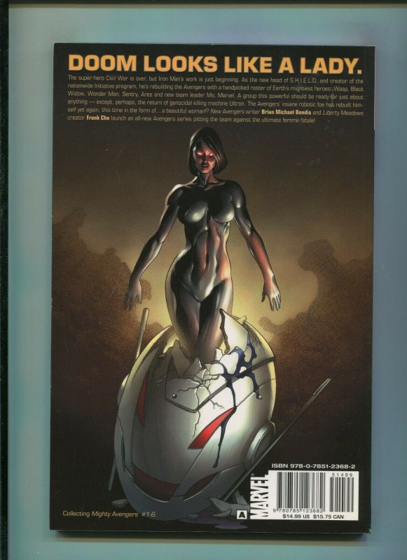 MIGHTY AVENGERS VOL. 1 TPB (8.0) ULTRON INITIATIVE, SOFTCOVER!! 2007