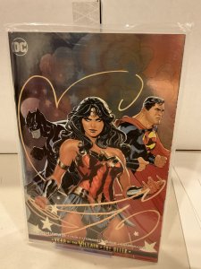 Justice League #28  2019 SDCC Foil Variant Exclusive- Sealed and Unopened!