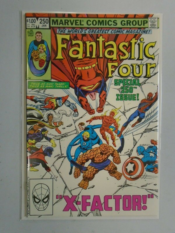 Fantastic Four #250 Direct edition 8.0 VF (1983 1st Series)