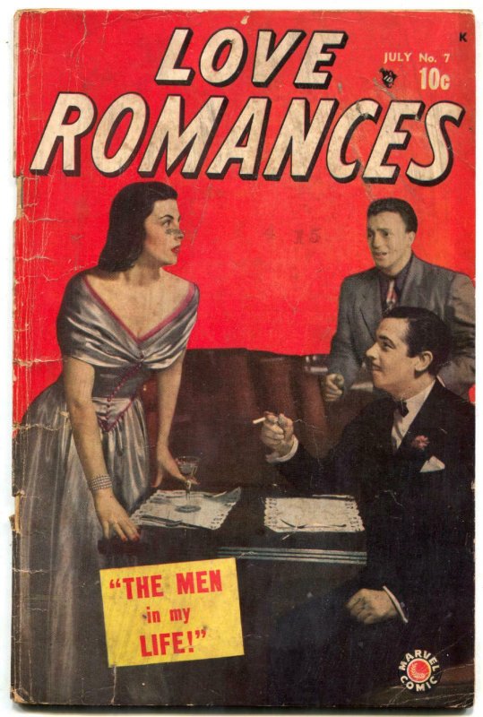 Love Romances #7 1949- Marvel Golden Age- Jack Kamen G