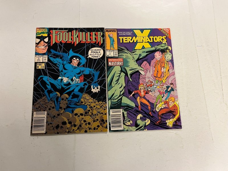 3 Marvel Comics Doctor Strange 75 Terminators X Fool Killer 1 60 JW36