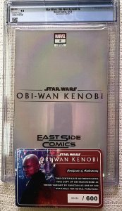 ?~MARVEL~OBI-WAN KENOBI #2~?~RAHZZAH~RHCP FLEA~VIRGIN w/COA~?~CGC 9.8~?