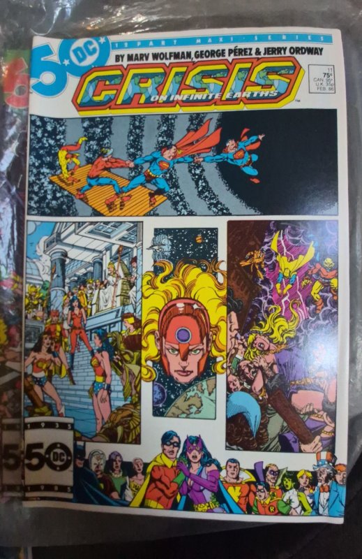Crisis on Infinite Earths #11 Direct Edition (1986) Harbinger