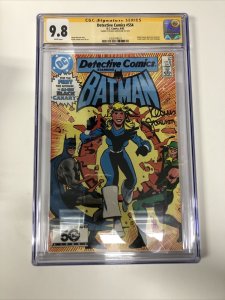 Detective Comics (1985) # 554 (CGC 9.8 SS) Signed Klaus Janson * Census = 4