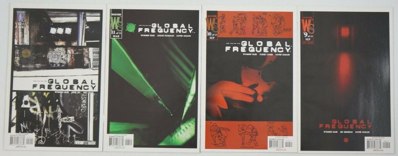 Global Frequency #1-12 VF/NM complete series WARREN ELLIS simon bisley JON MUTH 