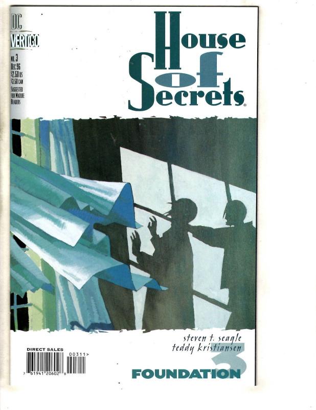 8 DC Comics House Of Secrets 1 2 3 + Arcana 1 Vertigo Rave 1 Destiny 1 2 3 JS2