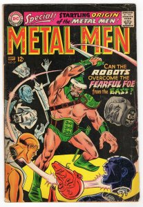 Metal Men #27 VINTAGE 1967 DC Comics Origin of Metal Men