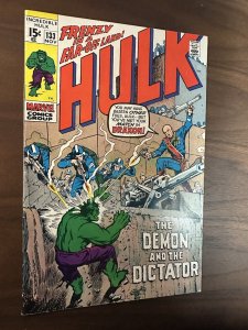 The Incredible Hulk #133 FN Herb Trimpe Cover (Marvel 1970)