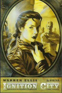 Ignition City # 5 Painted Variant Cover !!  Avatar Press !!!   NM