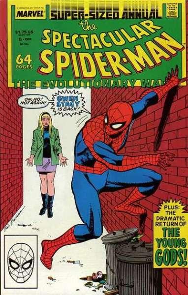 Spectacular Spider-Man (1976 series) Annual #8, VF+ (Stock photo)