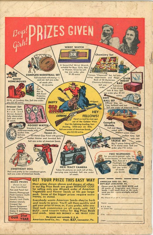 Wings Comics 102  G  1949