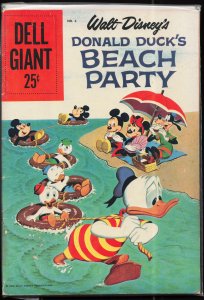 Walt Disney's Donald Duck Beach Party #6 (1959) Donald Duck