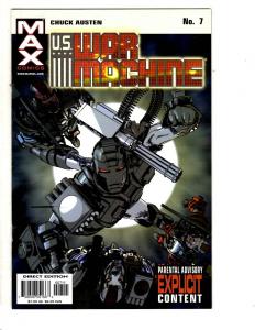 Lot Of 9 US War Machines Marvel Comic Books # 1 2 3 4 5 6 7 8 9 Iron Man J308