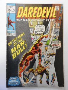 Daredevil #78 (1971) VG Condition