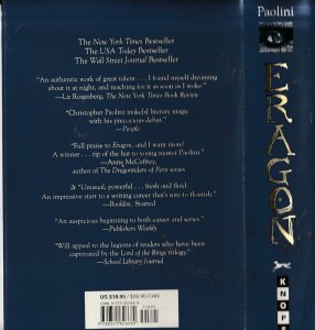 Eragon Inheritance Cycle Book 1 Hardcover by Christopher Paolini