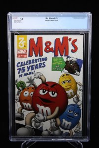 Ms. Marvel #5 - David Lopez Cover / Nico Leon Art (CGC 9.8) 2016