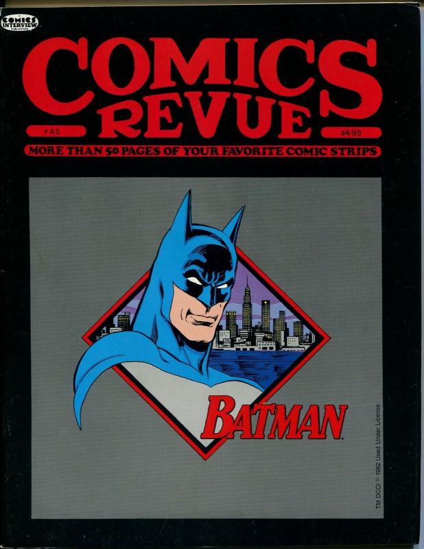 Comics Revue #45 1990-Phantom-Batman-Calvin & Hobbes-Flash Gordon-Latigo-VF