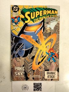 Superman The Man of Steel #9 NM DC Comic Book Batman Wonder Woman 6 HH20