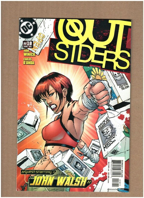 Outsiders #18 DC Comics 2005 Nightwing John Walsh Most Wanted VF 8.0 