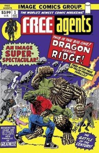 Free Agents #1 Image Comics Erik Larsen 1:25 Variant Cover D PRESALE 7/3/24