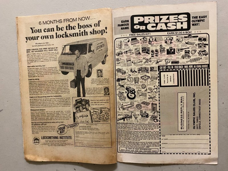 Jungle Action #21 Marvel (3.0 GD/VG) Klan (1976)