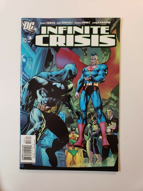 Infinite Crisis #3  Variant VF/NM 2006 DC 1st App. of Jamie Reyes Blue Beetle