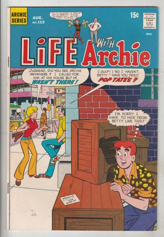 Life with Archie #112 (Aug-71) NM- High-Grade Archie, Jughead, Betty, Veronic...