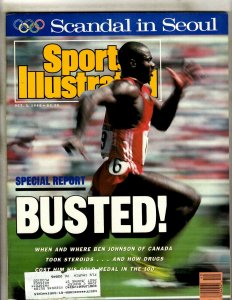 7 Sports Illustrated Magazines August September (4) October 1988 February 89 HJ7