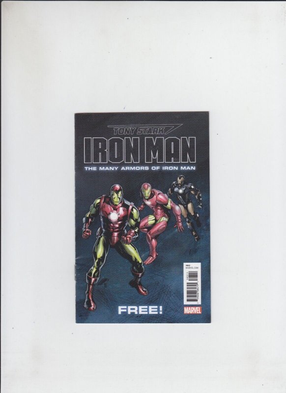 Tony Stark Iron Man Mini-Comic #1 FN the Many Armors of Iron Man 2018 preview 