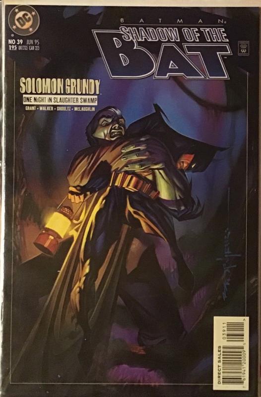 BATMAN:SHADOW OF THE BAT (DC)3 COMPLETE PLUS 2 STAND ALONE STORYLINES!8 BOOK LOT