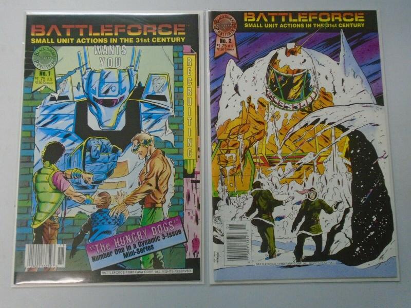 Battleforce set #1+2 8.0 VF (1988)