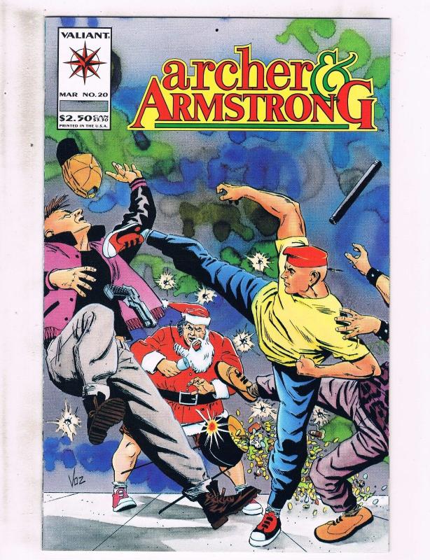 Lot Of 9 Archer & Armstrong Valiant Comic Books # 9 11 13 14 16 17 18 19 20 HJ4