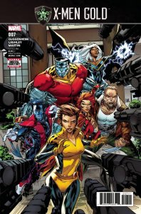 X-Men Gold #7 2017 Lashley Cover A Marvel Comics H24